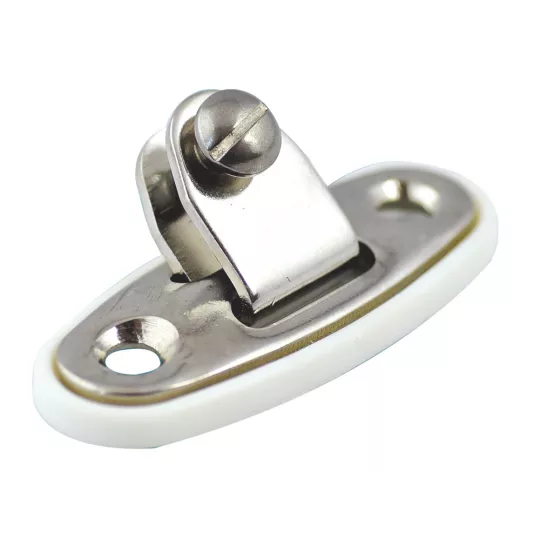 180° Adjustable Deck Hinge With Plastic Base