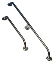 Allpa AISI 316 Stainless Steel Grab Rails Ø20 mm, 400–1200 mm