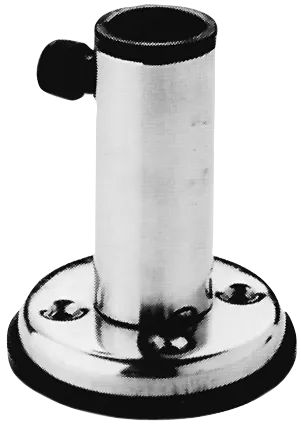 Allpa Stainless Steel Flag Pole Support With Deck Mount Support 90°, Inner Size Ø22mm
