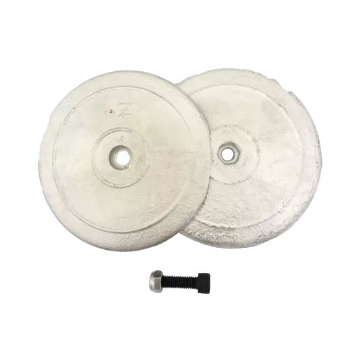 Allpa Zinc Double Rudder Disc Anodes