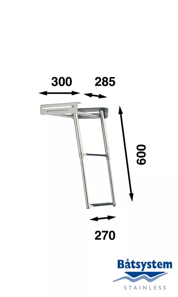 BATSYSTEM BTK Removable Telescopic Ladder