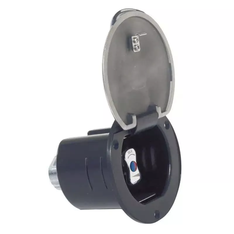 Belship 034086 - Stern Shower Stainless Steel Mixer Tap 3x3/8″M