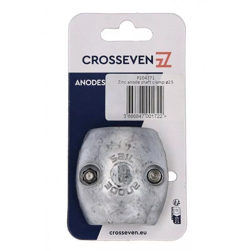 Crosseven Zinc Shaft Clamp Anodes