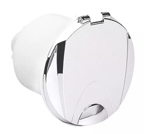 Deck Water Supply Plug in Round Plastic Case