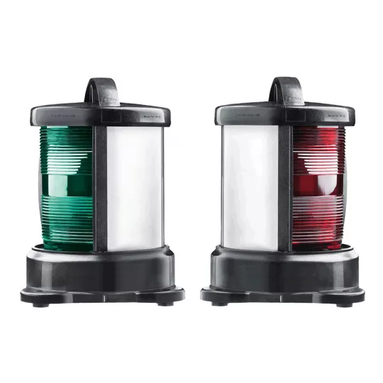 DHR DHR Navigation Lights Series 55 Red Port Light Black Case