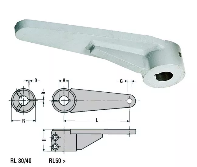 Exalto RL Rudder Arm