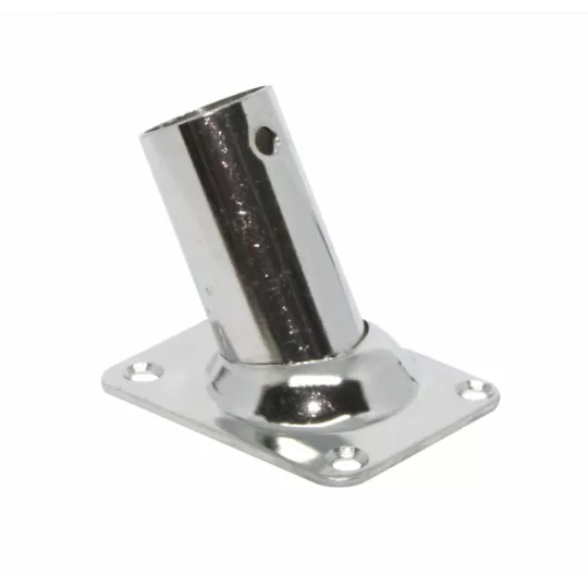 FNI Stainless Steel 60° Rectangular Base Plate Ring, Ø22–25 mm