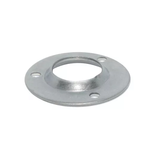 FNI Stainless Steel 90° Round Base Pulpit Socket, Ø22–25 mm