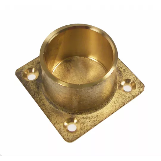 Foresti & Suardi Brass Base For Tube Ø 40 mm