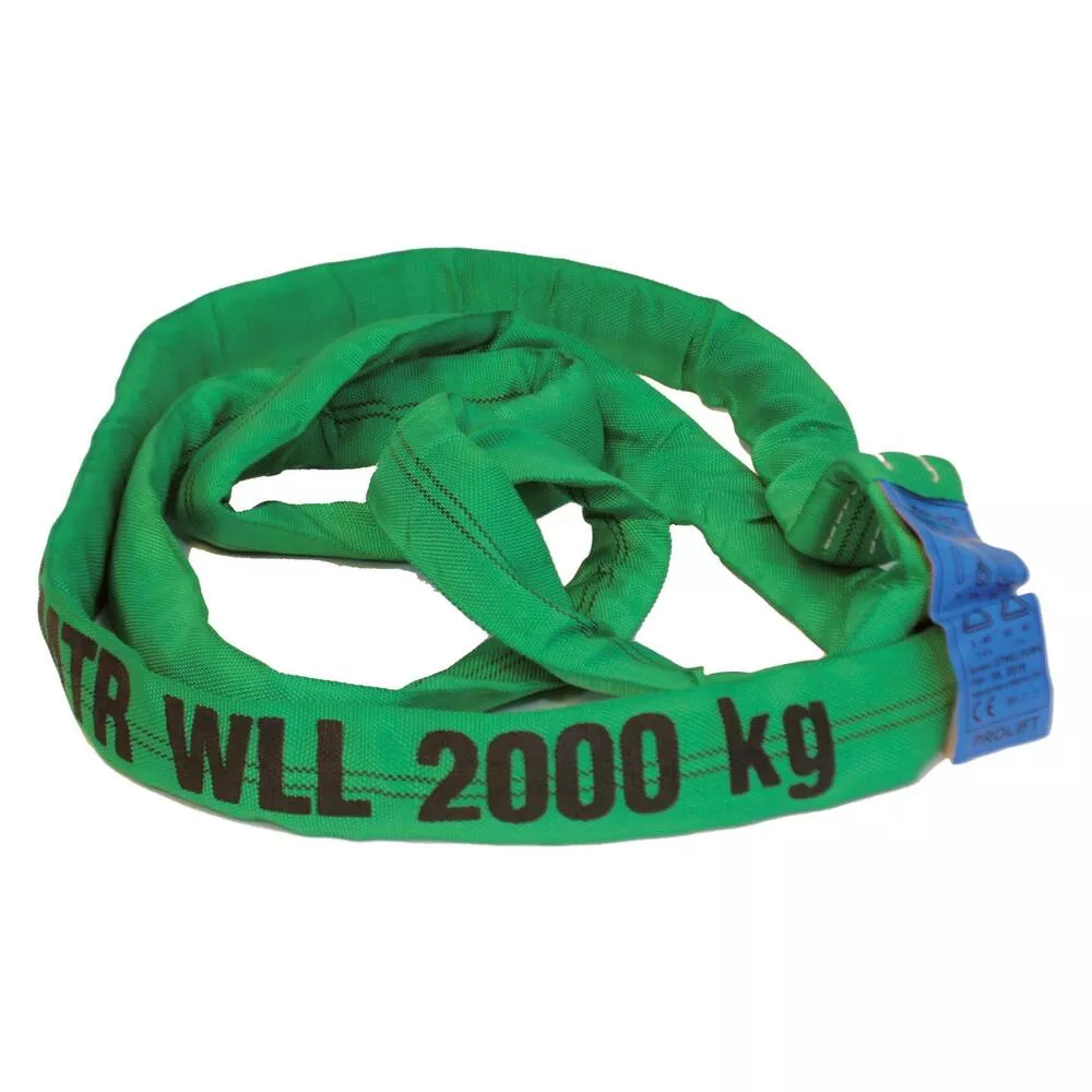Green Lifting Sling Round 2 Ton 350/700 cm