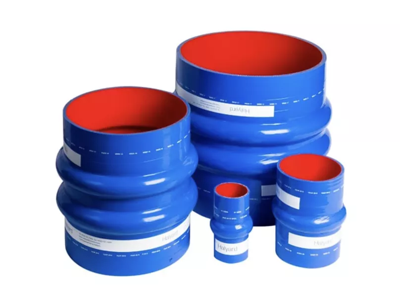 HALYARD Exhaust Silicone Flexible Bellows Single Hump