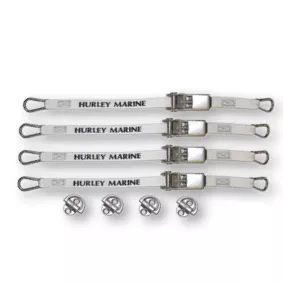 Hurley 4-Point Tie Down Package White
