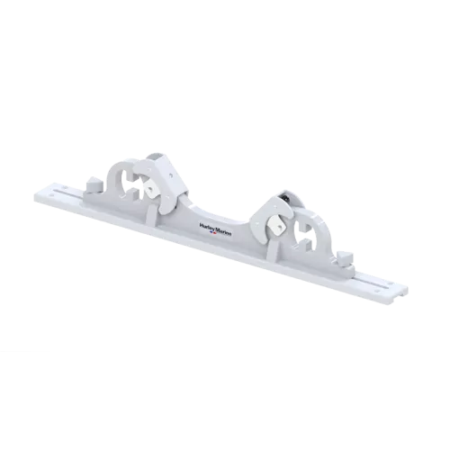 Hurley Chocks (Pair) White For Direct Mounting On Swim Platforms