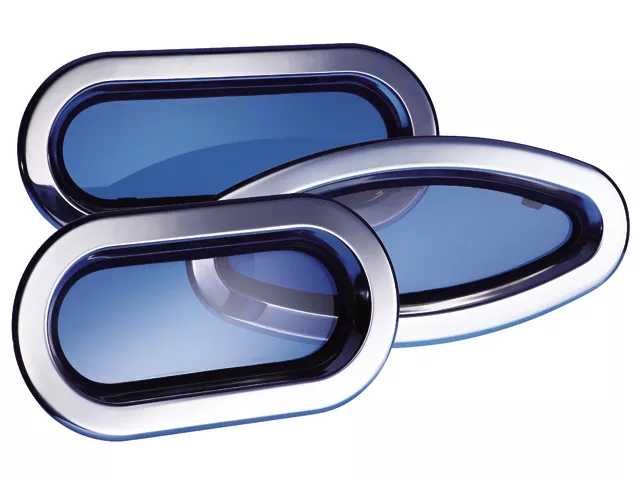 Lewmar Oval Portlights - Stainless Steel