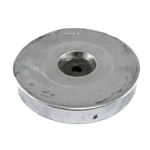 MgDuff Round Zinc Hull & Rudder Dish-Shaped Anodes