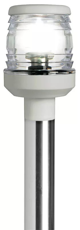 Osculati 11.164.12 - Advance Retractable Pole LED Anchor Light with Base White Plastic 60 cm