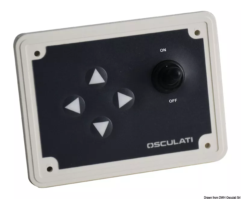 Osculati 13.237.24 - Replacement Base Panel for Mega-Xenon Searchlight 24V