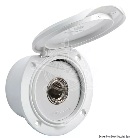 Osculati 16.441.55 - Classic EVO Quick-Coupling Washdown Hose Connector White