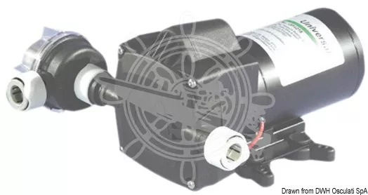 Osculati 16.700.06 - WHALE Washdown Pump Kit, 12V, 3 bar
