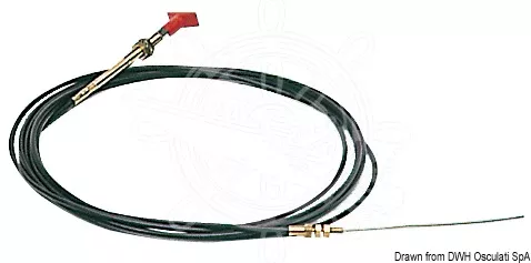 Osculati 17.450.91 - Remote Flexible Control Cable – 10 m