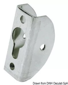 Osculati 48.420.40 - Stainless Steel Mounting Fitting for Mini Platforms