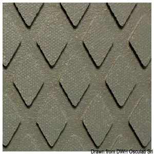 Osculati 65.905.02 - Treadmaster M-Original Anti-Slip Deck Flooring Medium Grey, 3 mm, 1200 x 900 mm