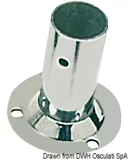 Osculati AISI 316 Round Pulpit Plate Base