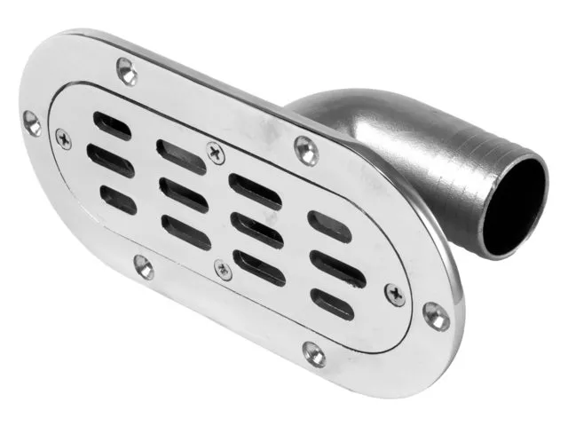 Oval Cockpit Drain – 316 Stainless Steel