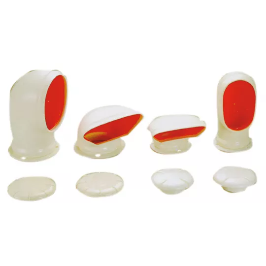 A.A.A PVC Cowl Vent 70 mm