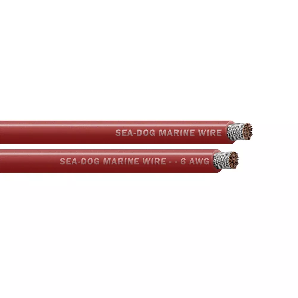Sea-Dog 6 AWG Red Battery Cable - 750' [8006028]