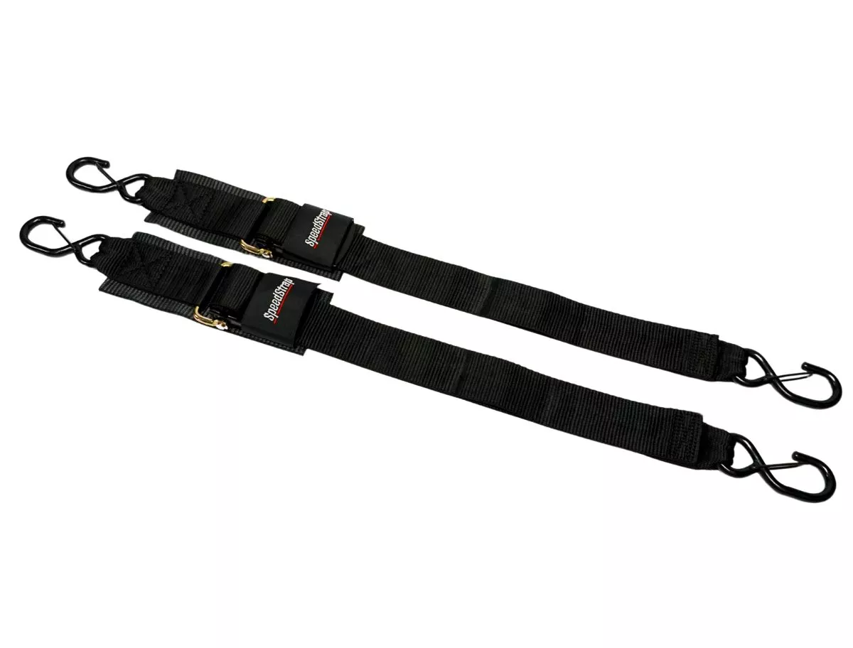 Speedstrap Tie-Down Strap, 120 cm, With S-Hooks, 2 Pieces