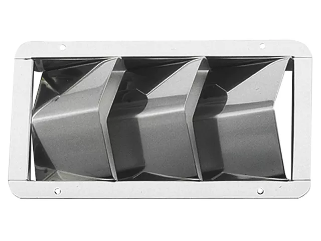 Talamex Rectangular Ventilation Grill 180x87 mm – Stainless Steel