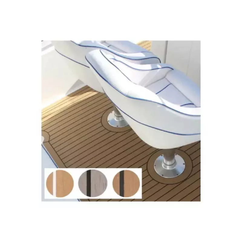 Tiflex Treadmaster Non-slip Deck Covering 2000X1000 Teak