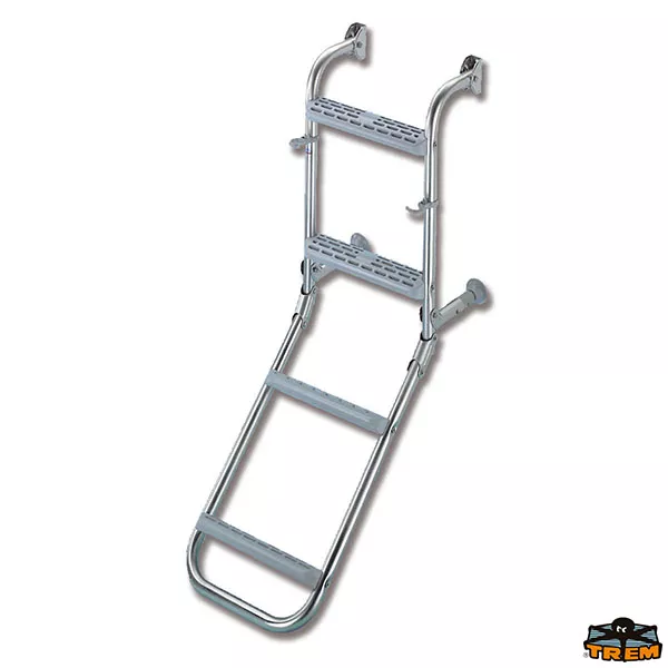 Trem S0530004 - Folding Boarding Ladder for Transom 4 Steps