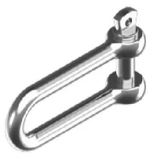 U-Hardware D-Shackle Long SS 5 mm