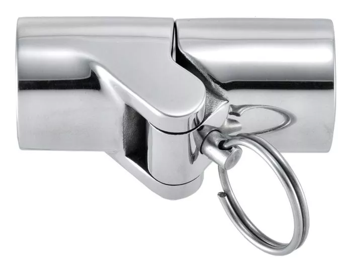 U-Hardware Tube Hinge With Pullpin 25 mm