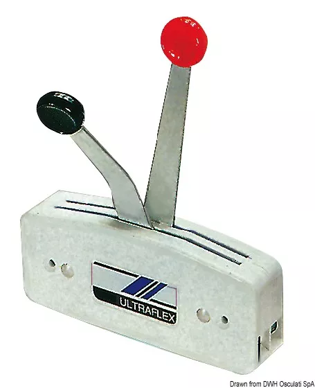 Ultraflex B47 Mercury Throttle Lever Control (Side Mount)