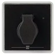 Vetus MPA1KB - Aluminium Key Switch Panel Black
