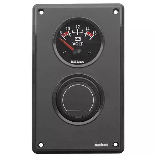 Vetus XTPAN252A - Extension Panel for 2 Instruments 2 (excl. Instruments)