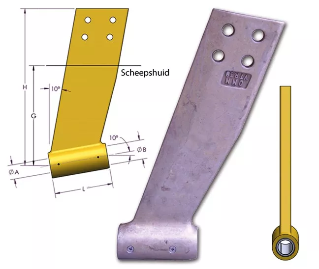 VTR Propeller Shaft Bracket