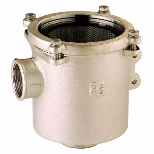 Water Filter, Connection 1 1/2", Mounting Side-Under